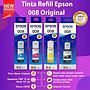 Tinta printer Epson 008 Original,,harga/set 4 warnat