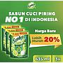 ￼Sunlight Sabun Cuci Piring Jeruk Nipis Refill 635mL