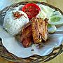 PAKET PECEL AYAM GORENG