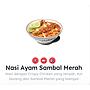 Nasi Ayam Sambal Merah