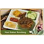 Lunch Box Nasi Bakar Rendang | Dapur Andala @33.000