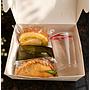 Paket Nasi Box + Snack Box Sari Indah Masakan Padang (Telur Gulai)