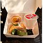 Paket Nasi Box + Snack Box Sari Indah Masakan Padang (Ayam Panggang)