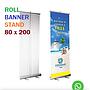 Roll Banner Stand 80 x 200