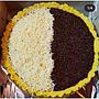 PIE TOPPING COKLAT DAN KEJU