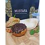 Snack Mustafa 20 ( Donat coklat keju, Tahu Berontak, Serabi GUla Jawa )