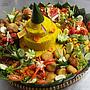 Tumpeng Besar Vegan