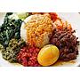 Paket 6 Nasi Ayam Bakar Padang/Ayam Bumbu Kaldu/Rendang