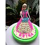 Frozen Doll Cake