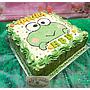 Edible Frogie Character Birth Day Cake