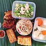 Lunch box nasi organik menu 2