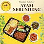 Paket Nasi Box Ayam Serundeng