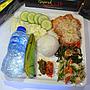 paket geprek mozarella dan sayur