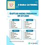 NASI BOX 3 DARA CATERING - PREMIUM