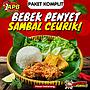 Nasi Box Komplit Nasi Timbeul Bebek Penyet Sambal Ceurik