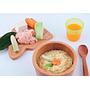 Menu PMT Pangan Lokal Balita 6-11 Bulan - Bubur soto ayam santan telor puyuh