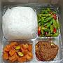 PAKET NASI BOX LAUK UTAMA DAGING SAPI