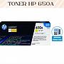 Toner printer hp 650a yellow original