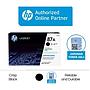 Toner hp 87a black cf287a original