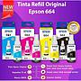 Tinta printer Epson 664 Bcym original