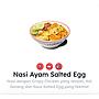 Nasi Ayam Salted Egg