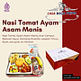 Nasi Tomat Ayam Asam Manis