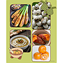 Menu Paket 8 Posyandu - Sate Lilit Ayam, Telur Puyuh, Bubur Kacang Hijau, Buah dan Ubi Kukus Oren