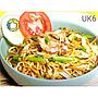 Mie Pangsit Char Daging Kepiting