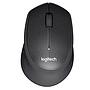 Logitech M331 Silent Plus - Mouse Wireless Logitech Original - Hitam