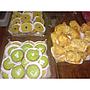 Kue lumpur kismis, kue lumpur kelapa muda & tahu bakso